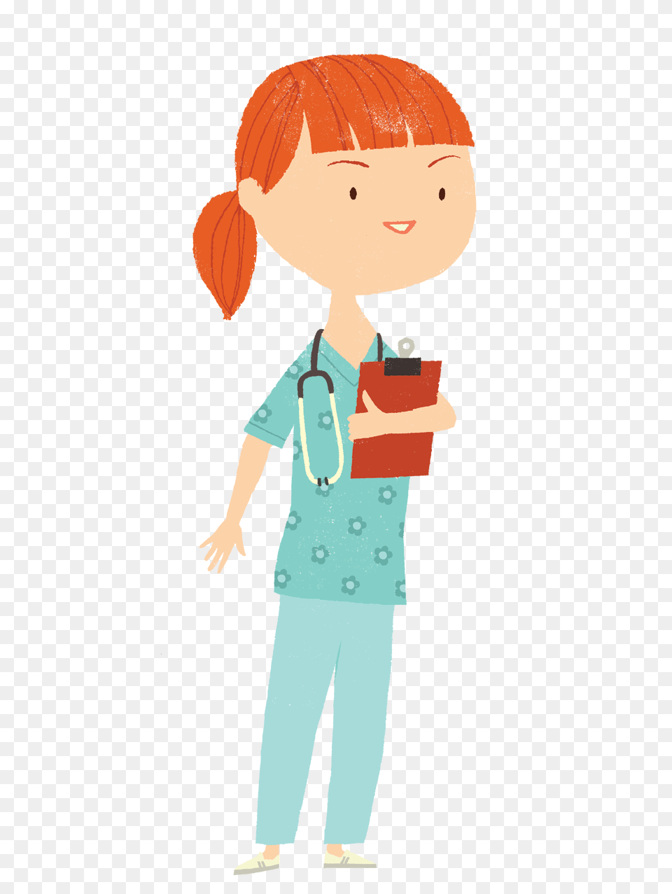 Nurse Clipart Midwife, Person, Face, Head, Book Free Transparent Png