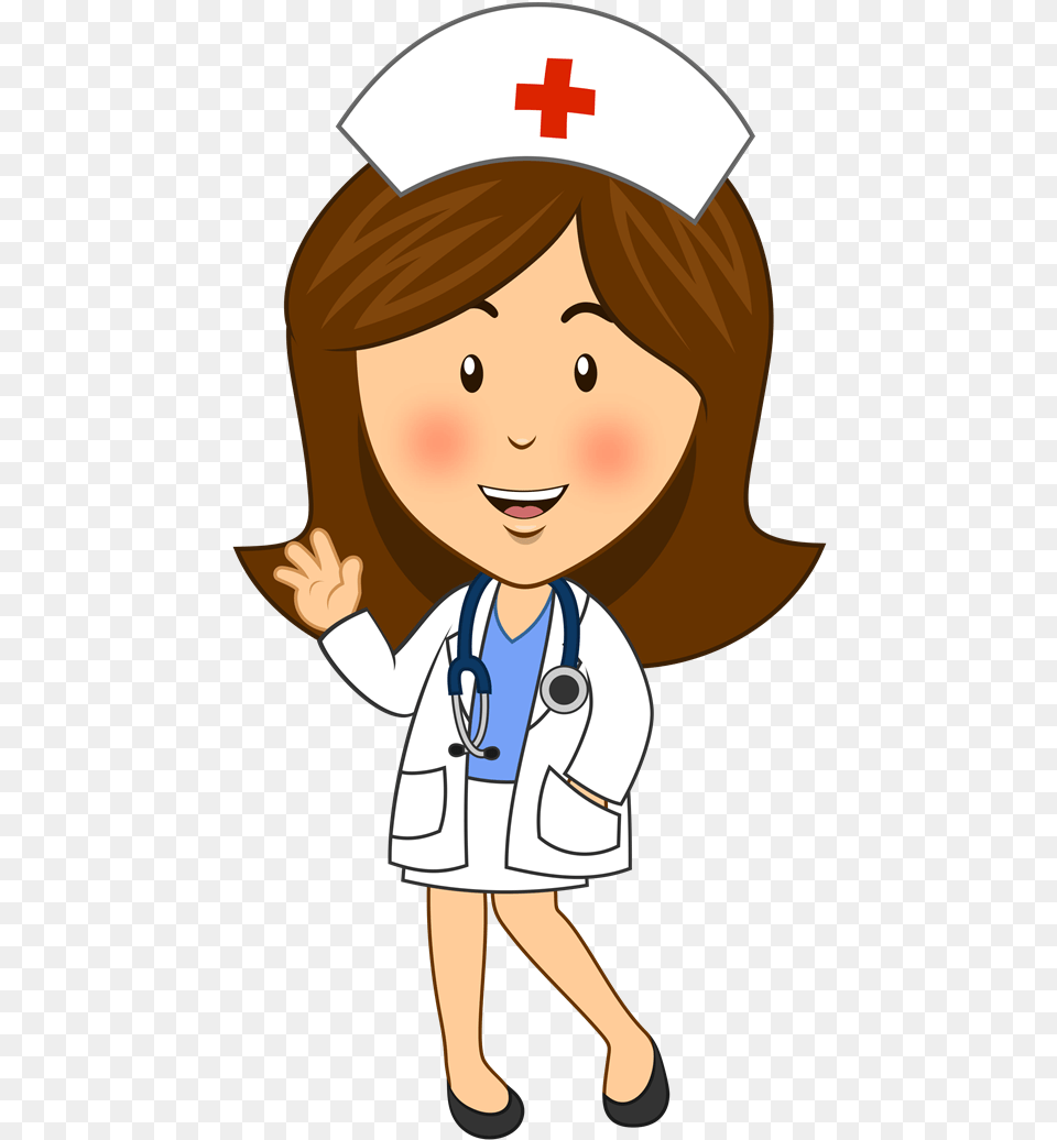 Nurse Clipart Nurse Cartoon, Baby, Person, Face, Head Free Png Download