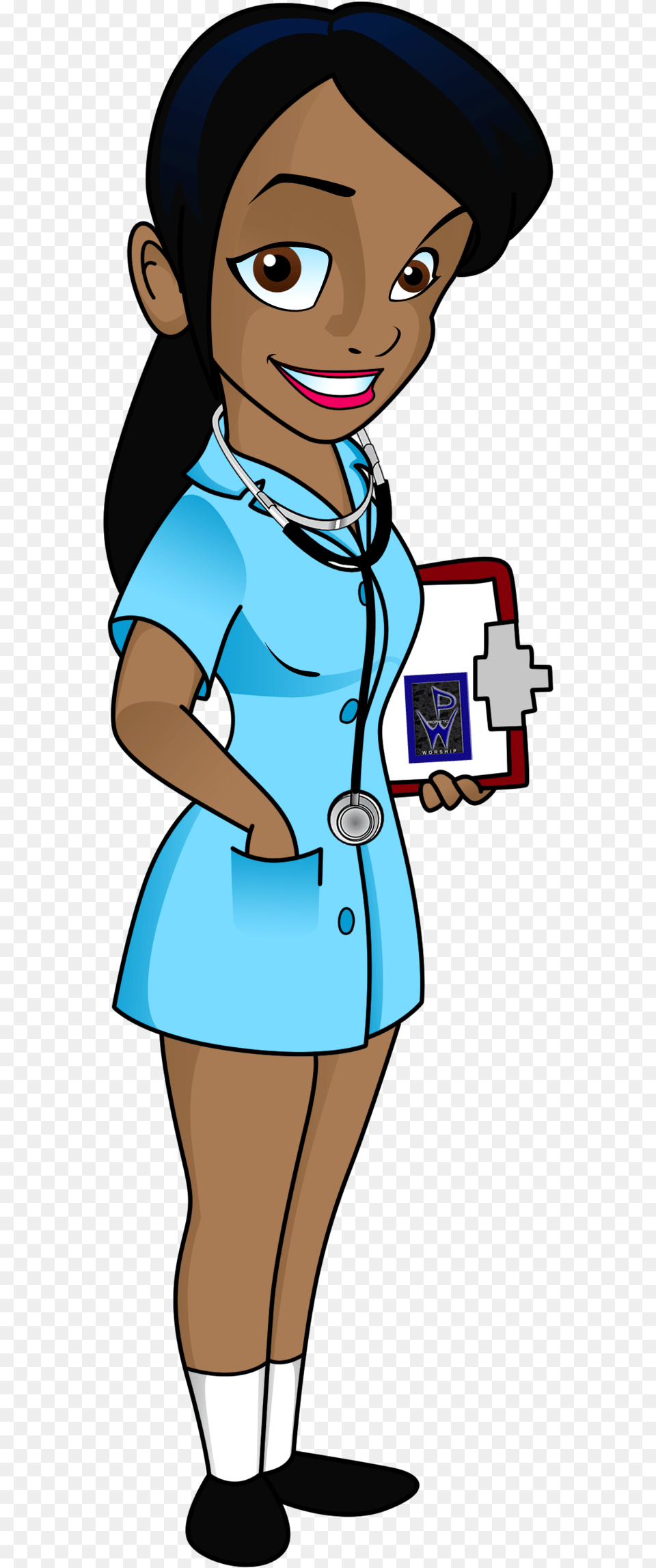 Nurse Clipart Transparent Background Transparent Background Nurse Clipart, Book, Comics, Publication, Adult Free Png Download