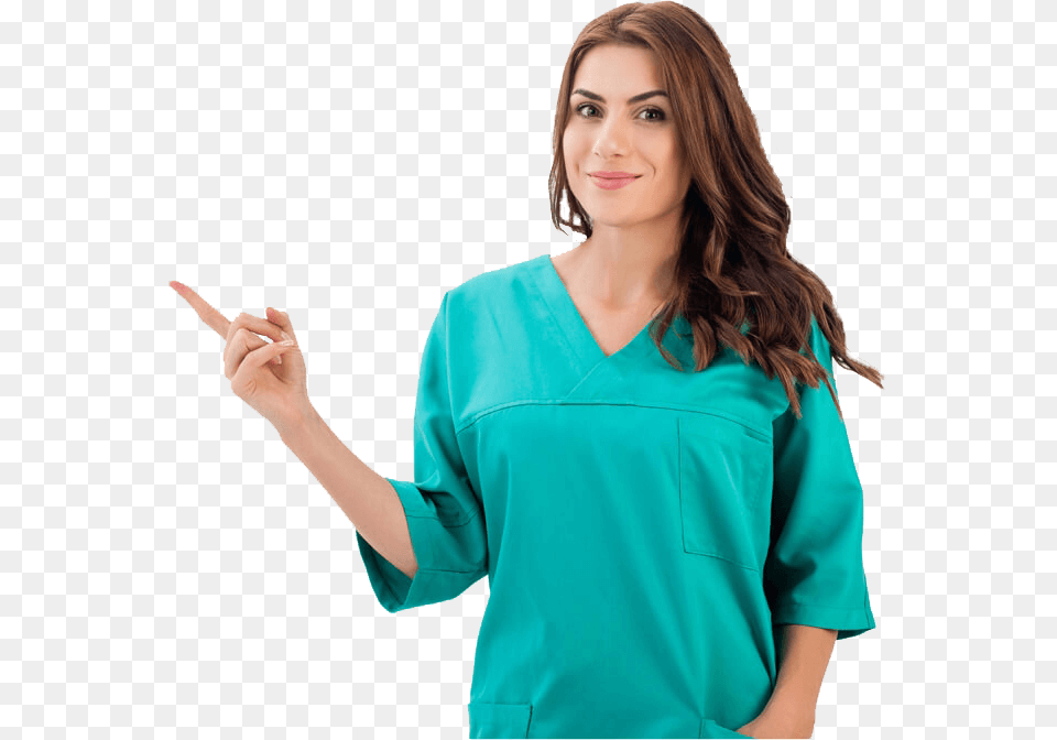 Nurse Download Image Nurse, Blouse, Clothing, Sleeve, Adult Png