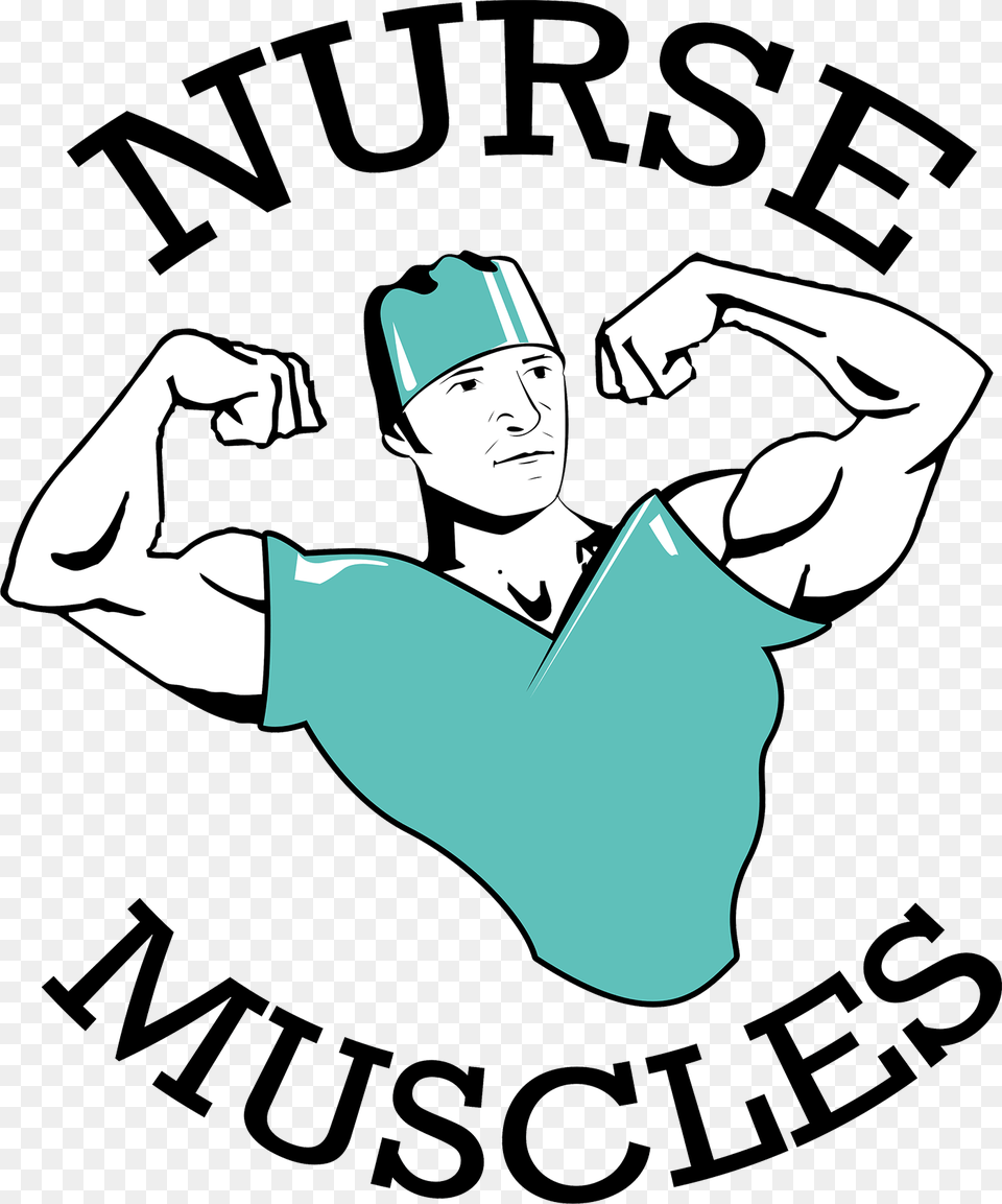 Nurse Drawing Logo Nurse Muscles, Hat, Clothing, Cap, Poster Png