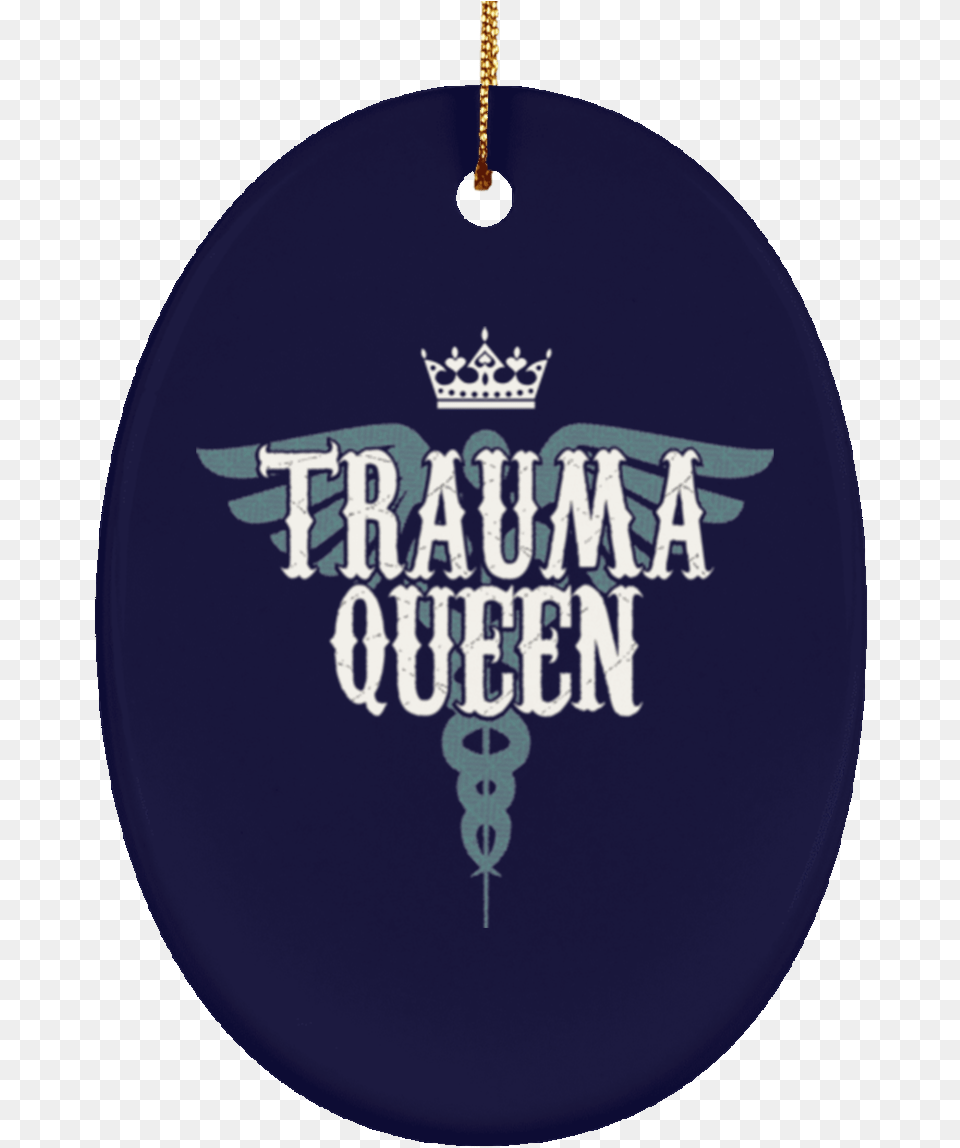 Nurse Gifts Trauma Queen Christmas Tree Decorantions Emblem, Accessories, Jewelry, Necklace Free Png Download