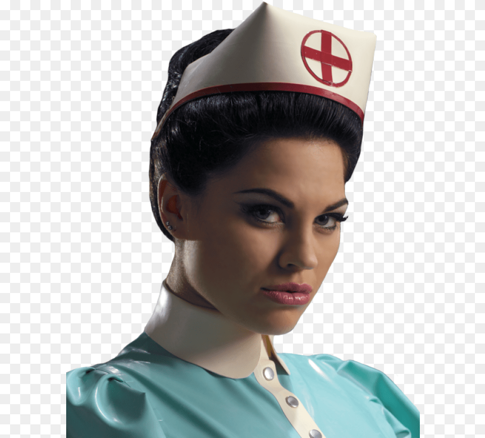 Nurse Hat Nurse Hat Side, Woman, Adult, Person, Female Free Png