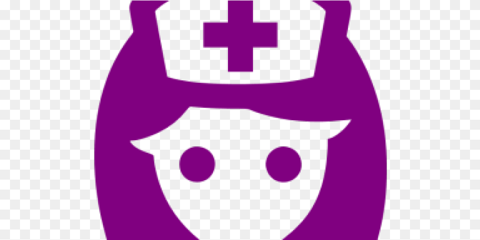 Nurse Icon, Purple, First Aid, Animal, Cat Free Png Download