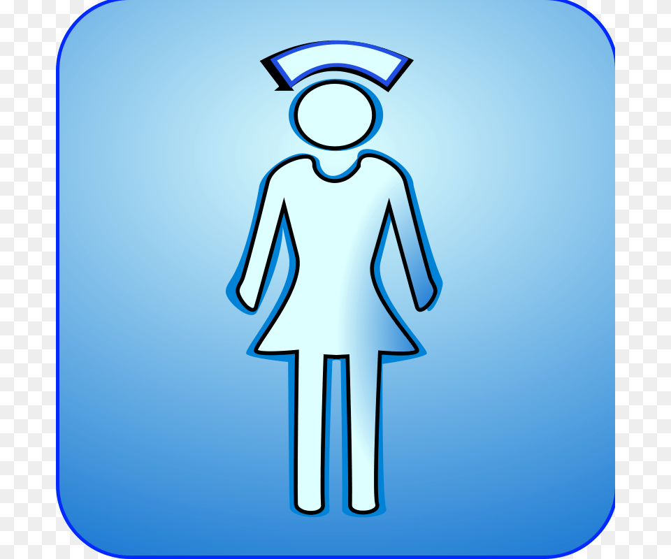 Nurse Icon Glossy, People, Person, Graduation Png