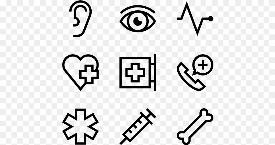 Nurse Icons Health Medical Icons Services, Gray Free Transparent Png