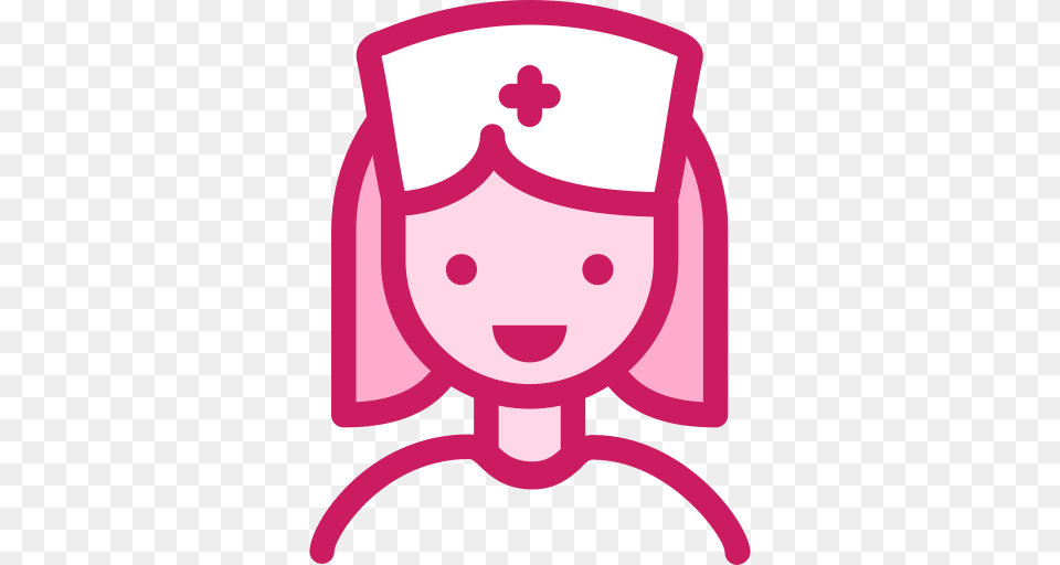 Nurse Nurse Cap Nurse Icon With And Vector Format For, Clothing, Hat, Bonnet, Face Free Png Download