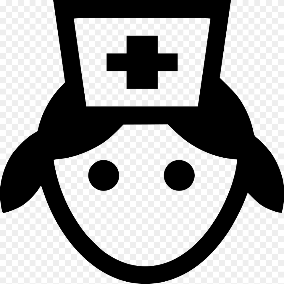 Nurse Nursing, Stencil, Logo, Symbol Free Png