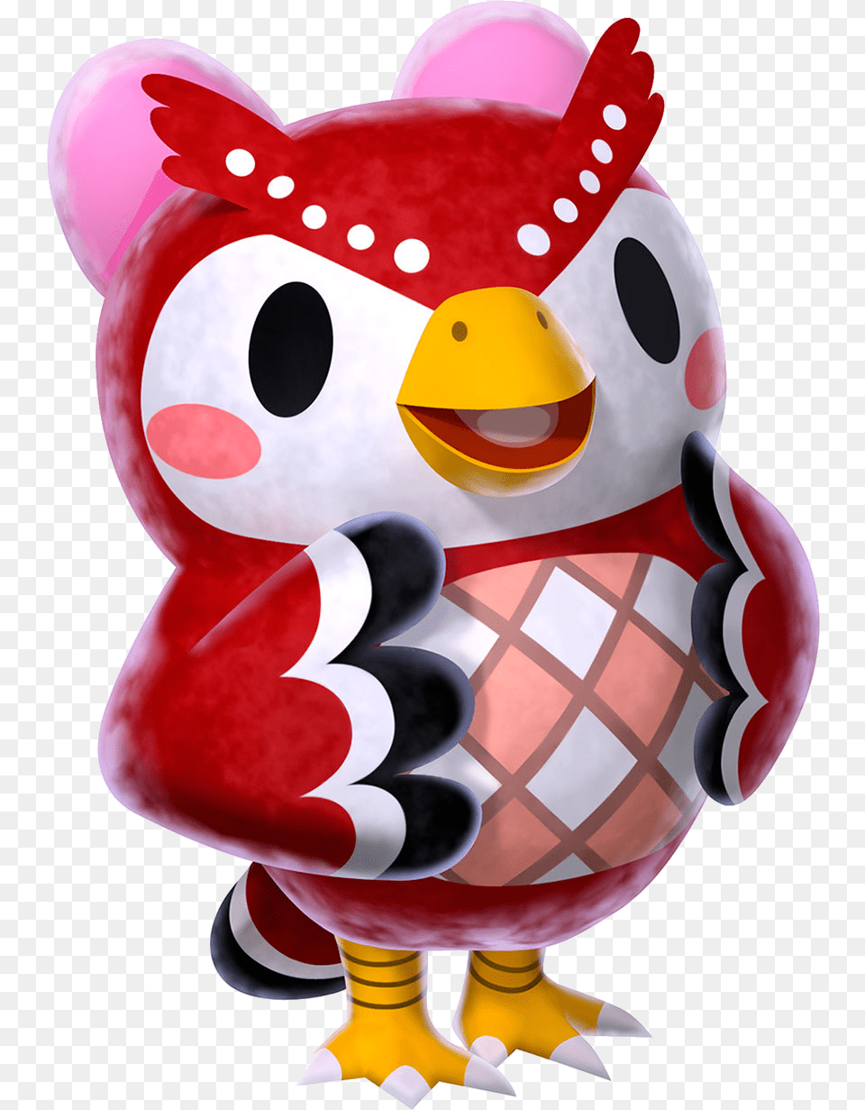 Nurse Owl Celeste Animal Crossing Art, Plush, Toy, Mascot Png