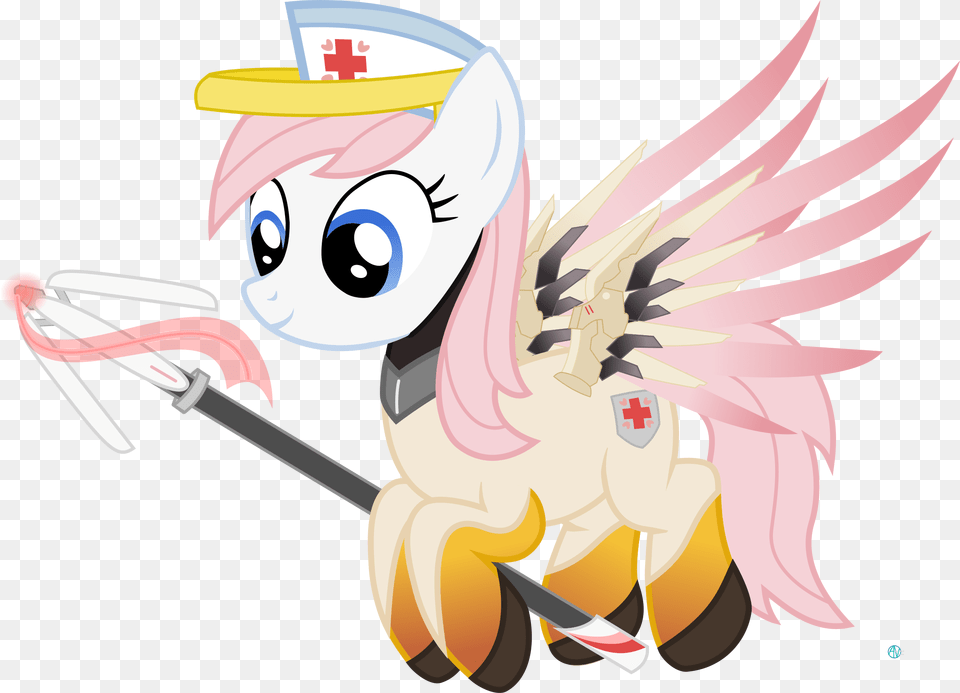 Nurse Redheart Mercy, Book, Comics, Publication, Animal Free Png Download
