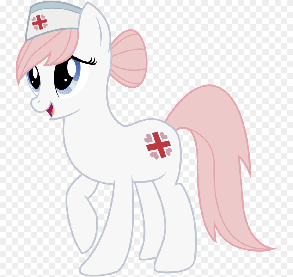 Nurse Redheart My Little Pony Nurse Redheart, Logo, Cartoon, Baby, Person Png Image