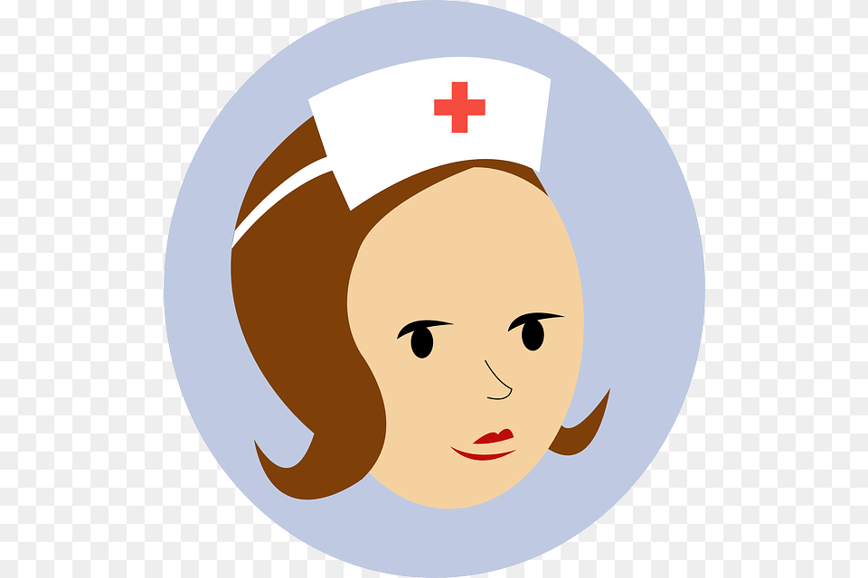 Nurse Svg Clip Arts Nurse Head Cartoon, Logo, Face, Person, Symbol Free Png