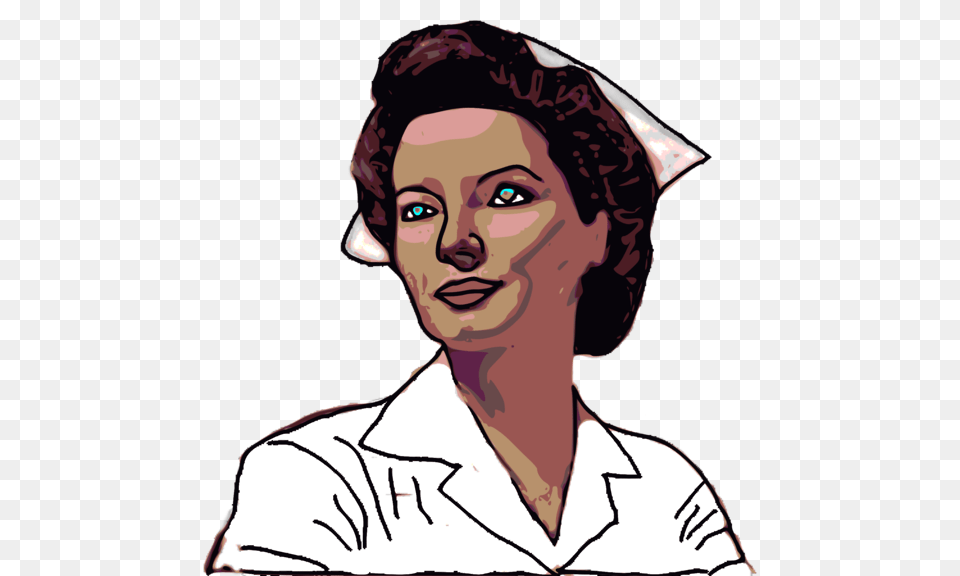 Nurse Symbol Clip Art Nursing Clipart Image, Adult, Portrait, Photography, Person Png