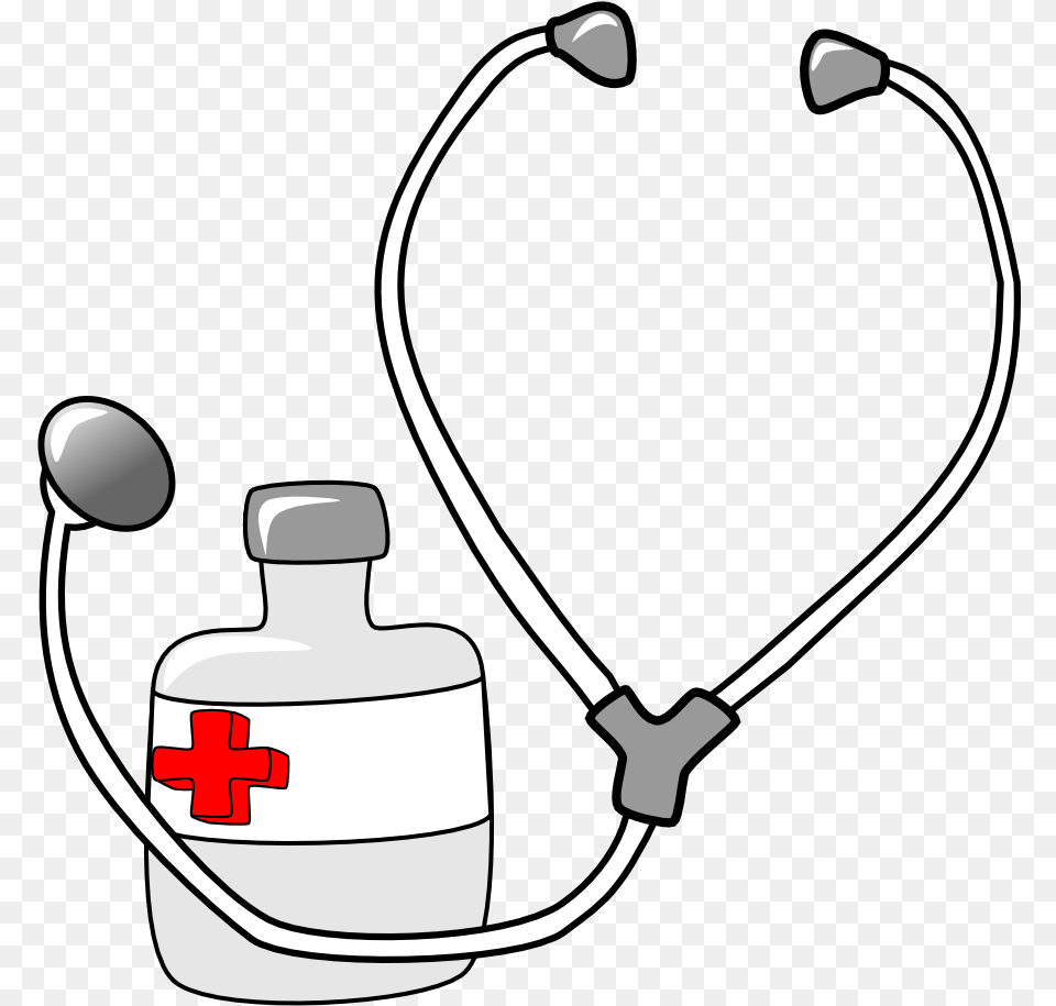 Nurse Tools Stethoscope Clipart, Device, Grass, Lawn, Lawn Mower Png