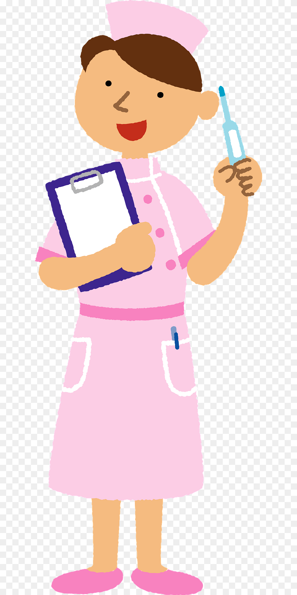 Nurse Woman Clipart, Person, Face, Head, Cleaning Free Png Download