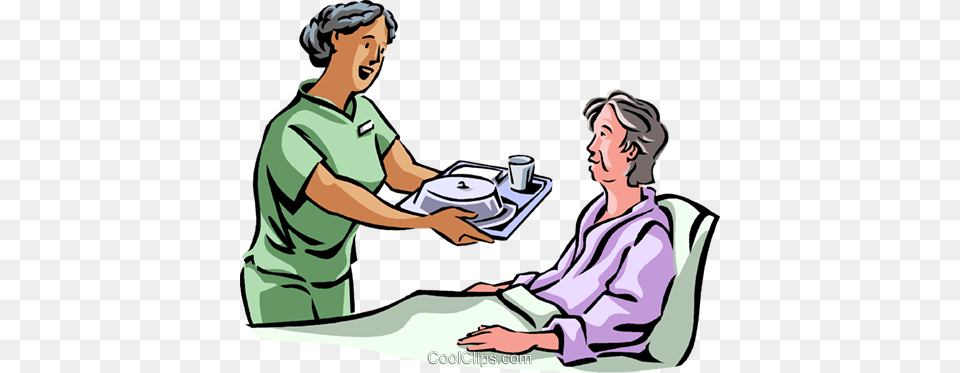 Nurses With Patients Royalty Vector Clip Art Illustration Krankenschwester Mit Patient Clipart, Adult, Male, Man, Person Png