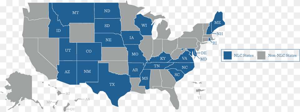 Nursing Compact States 2019, Chart, Plot, Map, Atlas Png