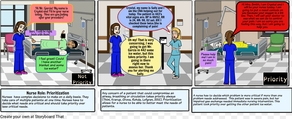 Nursing Role Prioritization Cartoon, Publication, Book, Comics, Poster Free Png