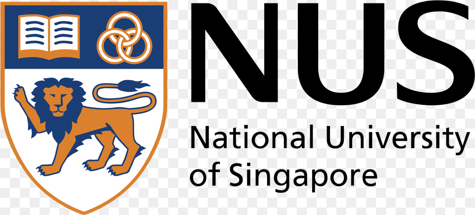 Nus Logo Transparent National University Of Singapore Logo, Badge, Symbol, Person, Armor Png
