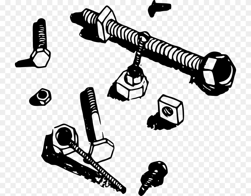 Nut Bolt Screw Computer Icons Astm, Gray Png