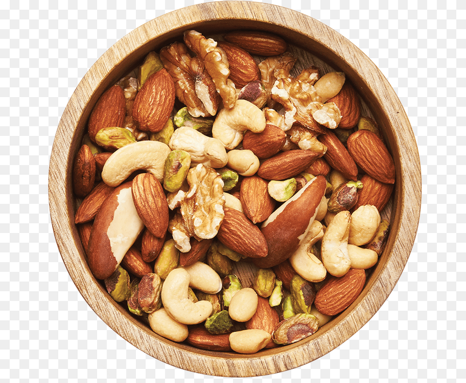 Nut Bowl, Food, Produce, Plant, Vegetable Free Transparent Png