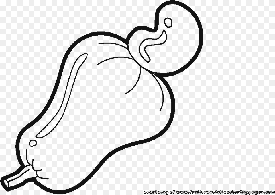 Nut Clipart Cashew Nut Clipart Black And White Cashew, Food, Produce Free Png