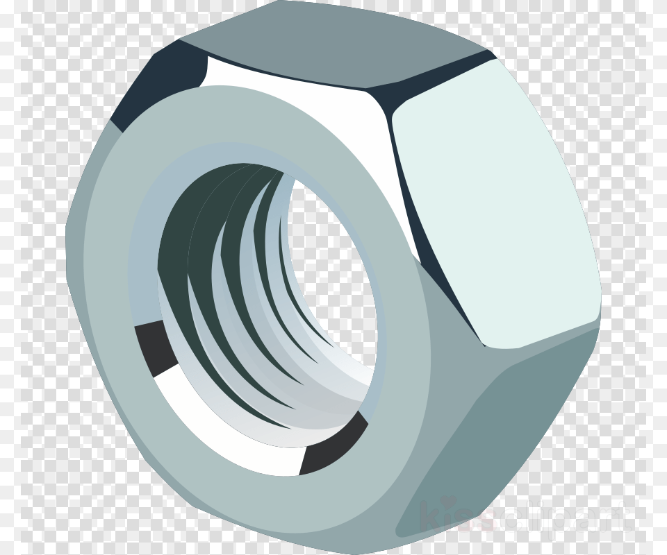 Nut Clipart Nut Bolt Fastener Png Image