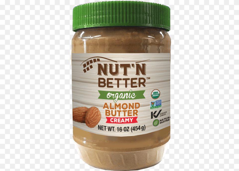 Nut N Better Peanut Butter Spread Creamy, Food, Peanut Butter, Mailbox Free Png Download