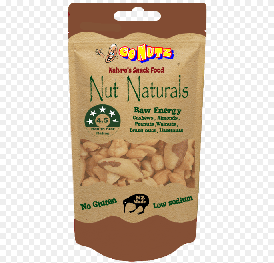 Nut Naturals Pouch 40g Nut, Food, Plant, Produce, Vegetable Free Png