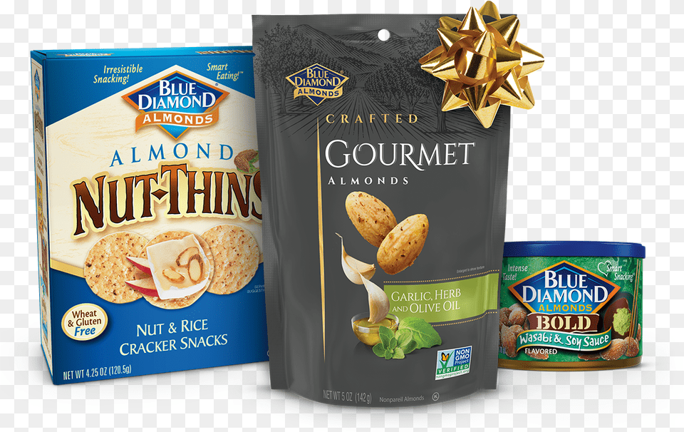 Nut Thins Gourmet Almonds And Snack Almonds Packaging Smokehouse Nut Thins, Food, Burger Png