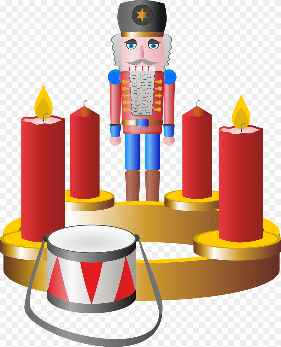 Nutcracker And Advent Candles Clipart, Dynamite, Weapon, Boy, Child Png