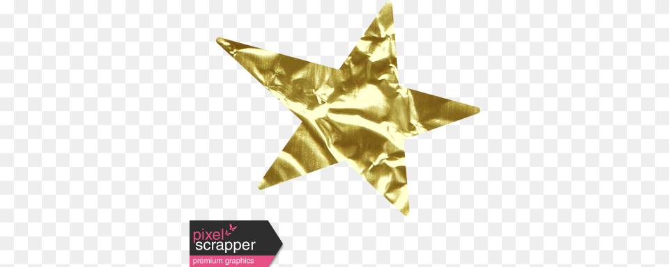 Nutcracker December Bt Mini Kit Gold Foil Star Transparent, Star Symbol, Symbol, Aluminium Png Image