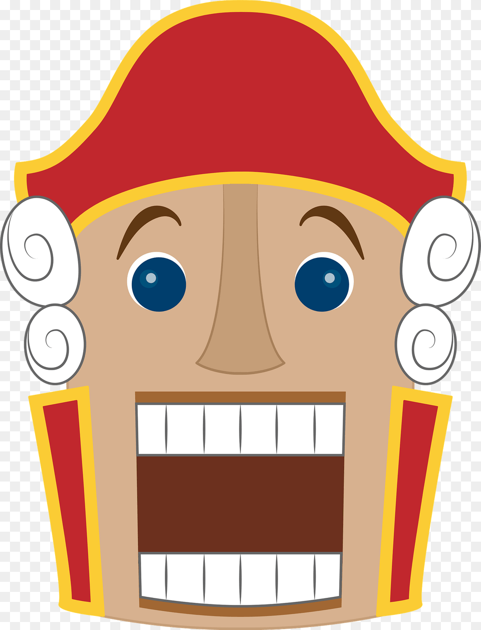 Nutcracker Face Clipart, Electrical Device, Switch, Head, Person Png Image