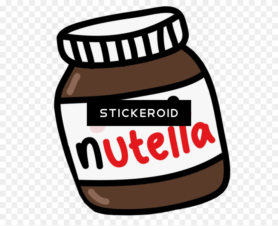 Nutella, Jar, Food, Peanut Butter, Can Png