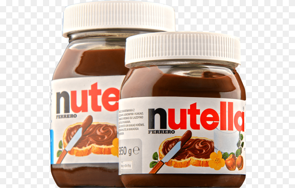 Nutella, Food, Peanut Butter, Jar Png