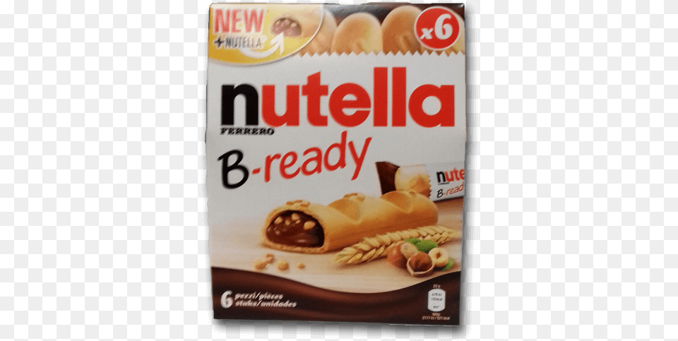 Nutella B Ready Hong Kong, Advertisement, Bread, Food, Poster Png Image