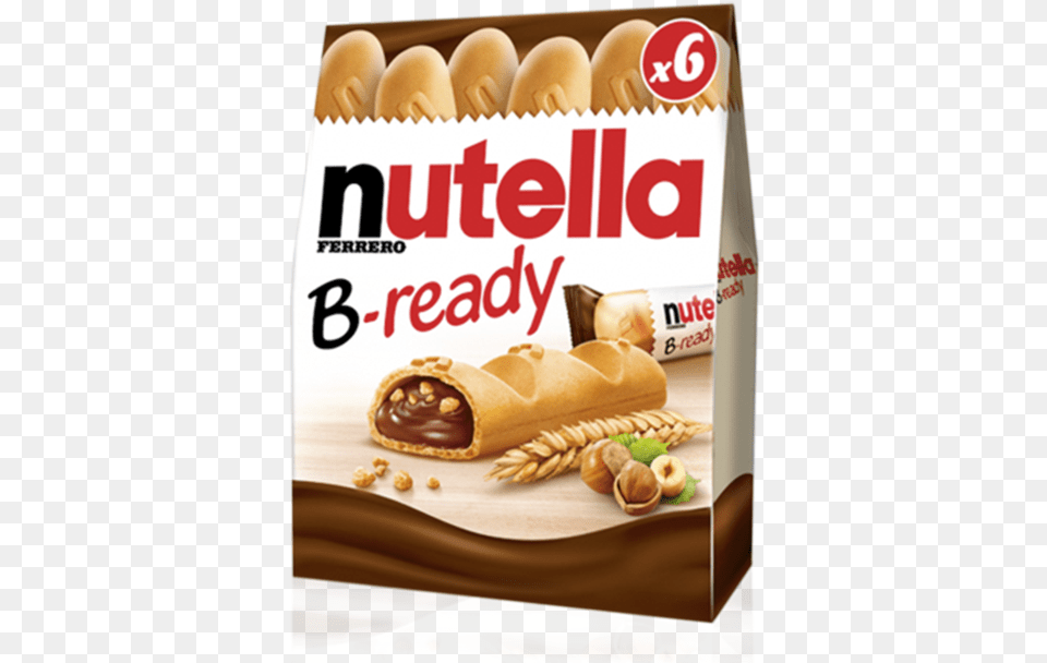 Nutella B Readynutella Bready 6pk 132gdata Rimg Nutella, Birthday Cake, Cake, Cream, Dessert Png