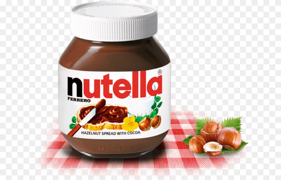 Nutella Chocolate Spread, Food, Ketchup Png Image
