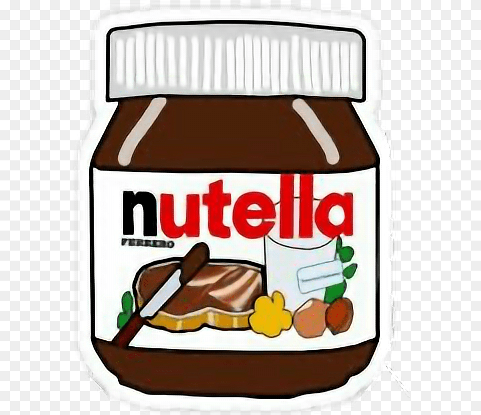 Nutella Clipart Nutella Sandwich, Food, Jar, Can, Jam Free Png Download