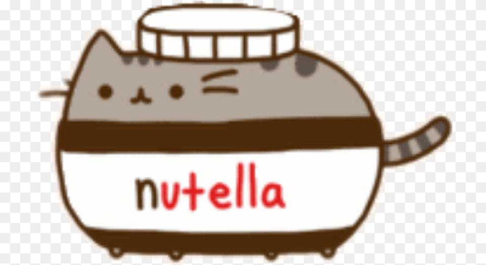 Nutella Clipart Pusheen Pusheen Cat, Jar, Pottery, Baby, Person Free Png Download