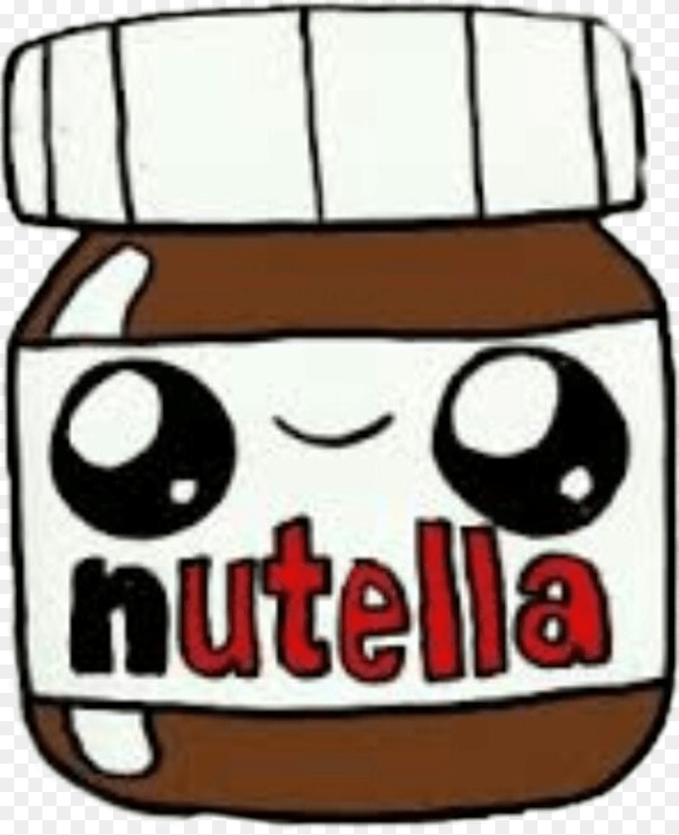 Nutella Disegni Kawaii Download Nutella Kawaii, Jar, Food, Peanut Butter Png Image