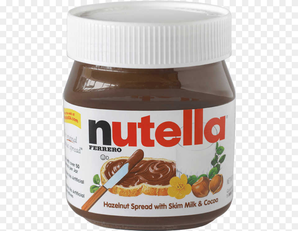 Nutella Hazelnut Spread Nutella, Food, Peanut Butter Free Png Download
