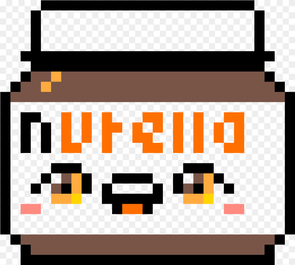 Nutella Nutella Pixel Art, Scoreboard, Treasure Free Png Download