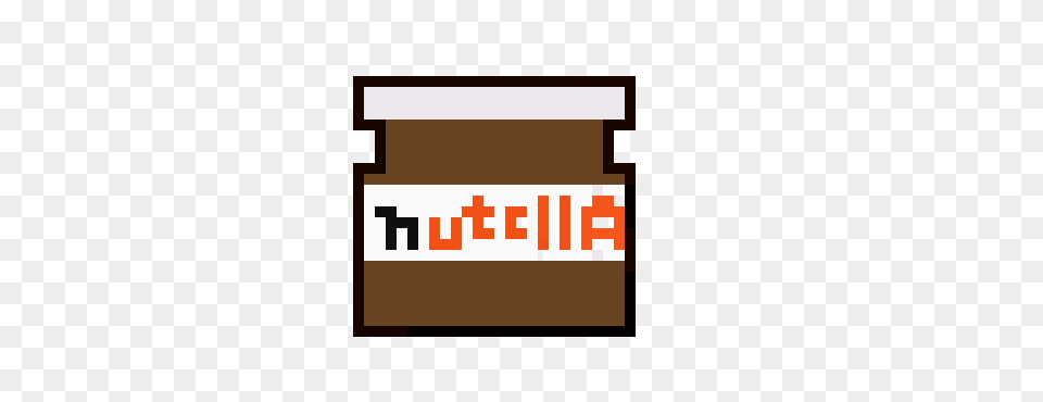 Nutella Pixel Art Maker, Text Png Image