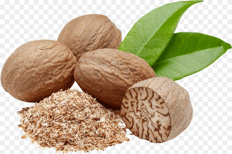 Nutmeg, Food, Nut, Plant, Produce Free Png Download