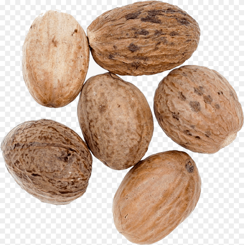 Nutmeg Nut, Bread, Food, Plant, Produce Free Png