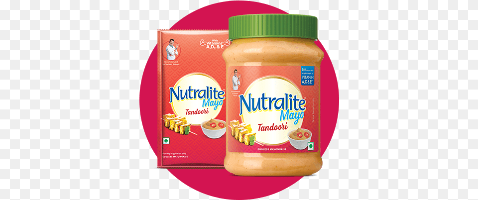 Nutralite Product Mayonnaise, Food, Peanut Butter, Ketchup, Person Free Png Download