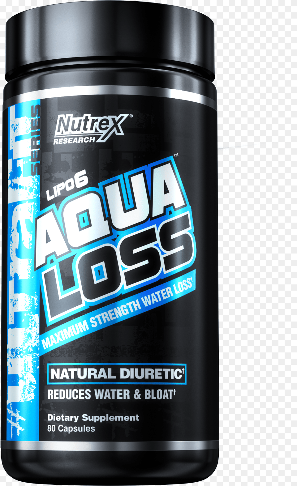 Nutrex Lipo Aqua Loss Nutrex, Bottle, Can, Tin, Cosmetics Free Transparent Png