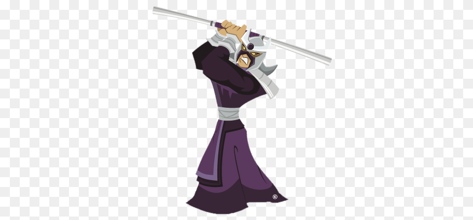 Nutri Ventures Samurai Ty Paw, Sword, Weapon, Person, People Png Image