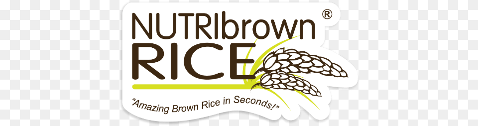 Nutribrownrice Language, License Plate, Transportation, Vehicle, Sticker Png Image